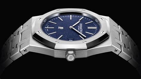 blue face audemars piguet|audemars piguet jumbo extra thin.